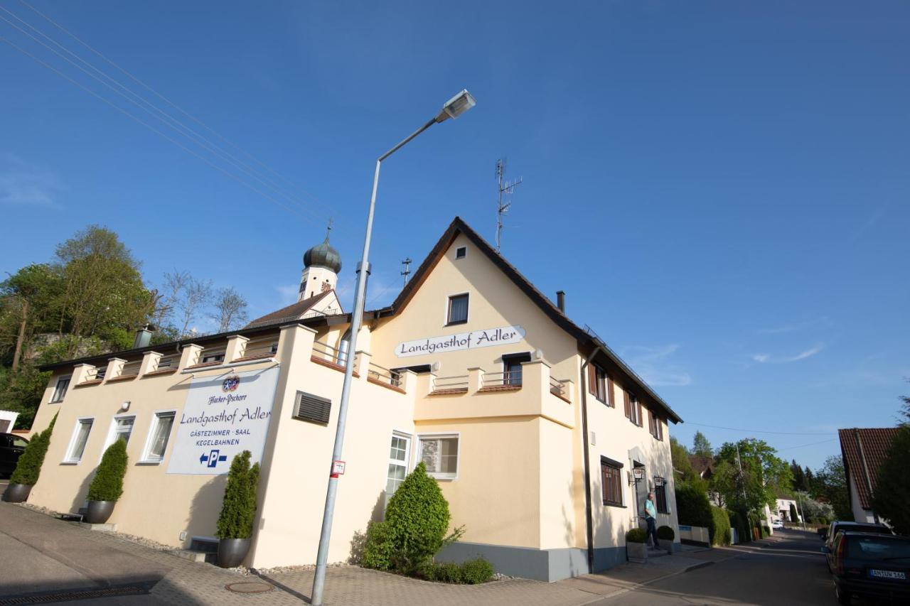 Landgasthof Adler Utzmemmingen Esterno foto